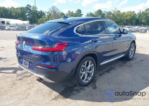 2020 BMW X4 xDrive30I из США, поврежденный, VIN 5UX2V1C05L9C58818